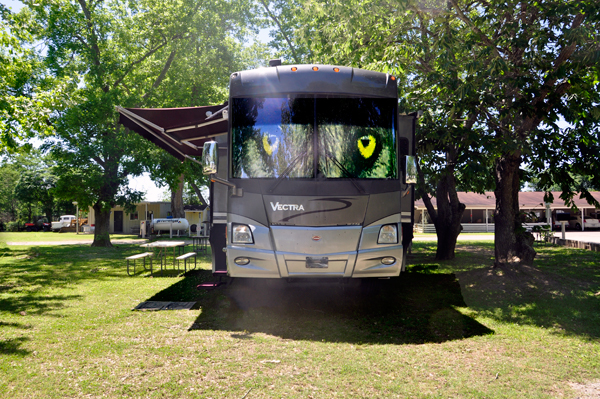 the RV of the two RV Gypsies